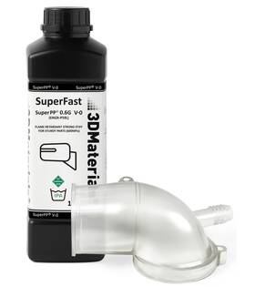 3dmaterials Engr-p59l Superpp 0.6gpa Ul94 V-0 Toughest 3d Printer Resin For Flame-retardant Engine
