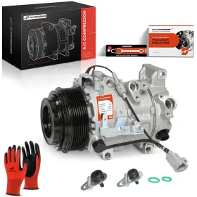 Apacc048 A-premium Air Conditioner Ac Compressor With Clutch Compatible Toyota Av
