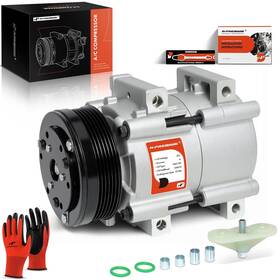 A-premium Apacc270 A-premium Air Conditioner Ac Compressor With Clutch Compatible Ford Free