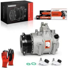 Apacc412 A-premium Air Conditioner Ac Compressor With Clutch Compatible Toyota Hi