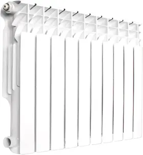 Wdf-f4200 Ab Wisewater Wall-mounted Radiator Heater With 10 Panels White