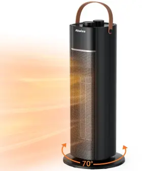 Abolee 717023928470 Space Heater 12ft/s Electric With Thermostat 18 Inch Portable W