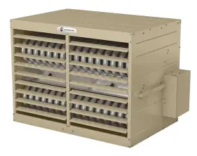 Uhcm-150ns Adp Uhrs-105n 150 000 Btu Natural Gas Power Vented Commercial Unit Heater