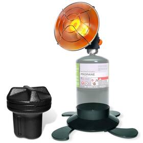 Aerieprecium 738232613902 Portable Propane Heater Outdoor Camping 8500 Btu Piezo Ignition For