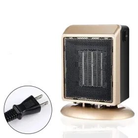 27csa10-3003 Ahfiwaso 6.69 Inch 900 W Mini Electric Forced Air Heater Small Desktop Household Ceramic