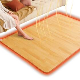 Ahsdbg 178603517712 Heated Floor Mat Infrared Radiant Heater With Timer And Adjustable Temperatu