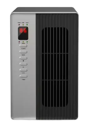 Air Choice 079902228348 1500-watt Black Cabinet Electric 3 Quart Infrared Heater With Remote Control