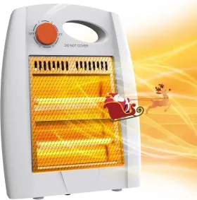 Qh-80b Airchoice Infrared Quartz Radiant Heater Overheat And Tip-over Protection New