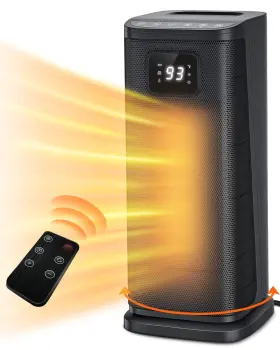1500w Aireplus 5664894961261 Space Heater Kopbeau Oscillating For Indoor Use With Th
