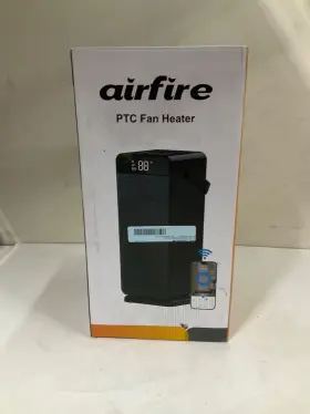 1500w Airfire 850072380414 Ptc Ceramic Heater With Wifi And Voice Control Black