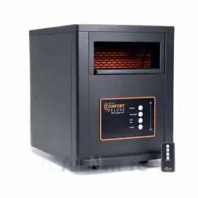 Yd-903g-cda Airnmore Comfort Deluxe By With Copper Ptc Infrared Space Heater Remote 1500w