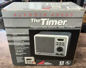 1500wii Aladdin 43005 Inch The Timer Programmable Ceramic Safety Furnace