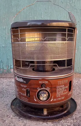 S181u Aladdin 181u Vintage Model Tropic Kerosene-fired Portable Heater-untested-parts