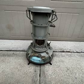 Aladdin J380001 Blue Flame Heater Vintage Teal Standard Type