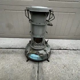J380001 Aladdin Blue Flame Heater Vintage Teal Standard Type