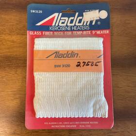 Aladdin S-381 Genuine Sw3120 Glass Fiber Wick For Temp-rite 9 Heater New Old Stock