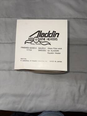 Aladdin Sw-5120u Kerosene Wick Assembly #20 Sw5120u 17759 Equator Glass Fibre S581 S581u