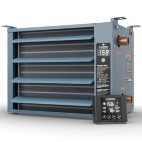 Alecoil Hha50-pro 50 000 Btu Hydronic Hanging Unit Heater With Remote