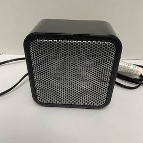 Amazon 819079020044 Basics Ceramic Space Heater Mini For Office Desk Portable Tent H