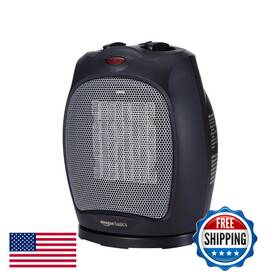 Amazon Basics B07v4fnhcd Retailer Oscillating Ceramic Space Heater Portable Heating Indoor Solutio