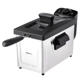 Df7710b-ul Amazon Basics 3.2- Quart 3.0l Electric Deep Fryer With Adjustable Temperature C