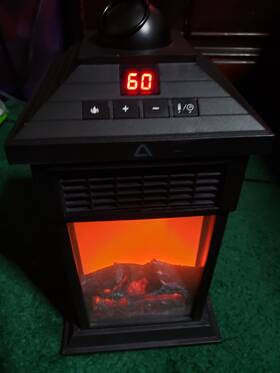 Ambiano Fp122 Ambiance Fire Place Space Heater