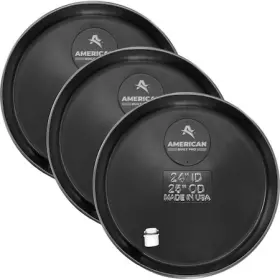 Whp24-und American Built Pro P3 Water Heater Pan 24 In Undrilled Plastic