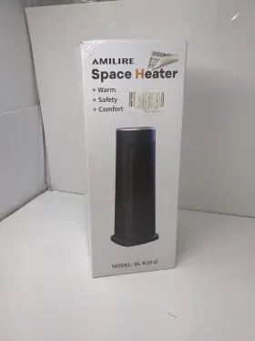 1500w Amilire 717382957739 Electric Space Heater Fan Indoor Fast Heating Tabletop
