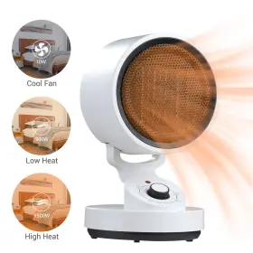 06fan004-1500w-07 Apluschoice 1500w Mini Space Heater Electric Oscillating Fan Portable Ceramic
