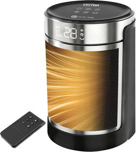 Appliance Inc Ptc-907b Space Heater 1500w Electric With Thermostat 70 Oscillation Remote And 2