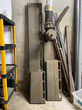 Ar & Ss Corp Bap512 Radiantrim New Nos A.r.&s.s. 6 Pcs 15 Inch Total Cast Iron Baseboard Radiator