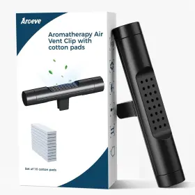 Dvc01 Aroeve Air Purifier Mini Diffuser Vent Clip Design For Mk03 Mk04 Black