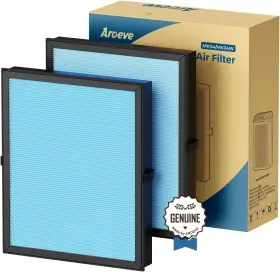 Mk04lx Aroeve Mk04 Air Filter Suitable For Dust Pet Dander Smoke Blue
