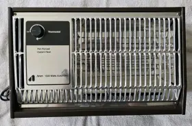 30h11-1 Arvin Vintage 1500 Watts Automatic Fan Forced Instant Heat Heater Works