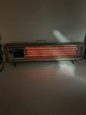 49h10-1 Arvin Vintage 1320 Watts Fan Forced Instant Heater Tip Safety Off Works