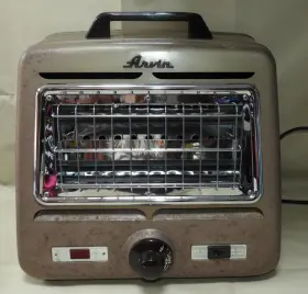 5734 Arvin Mcm 1958 Model Electric Forced Air Space Heater With Light - Works