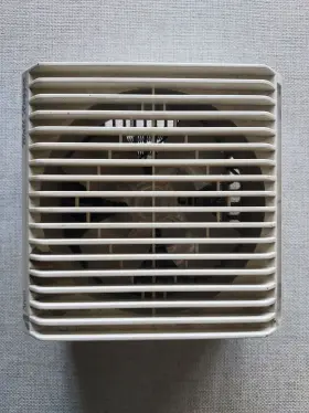 Wh-10 Arvin Industries Tested Wall Hugger Model Compact Fan/space Heater 6x6x4