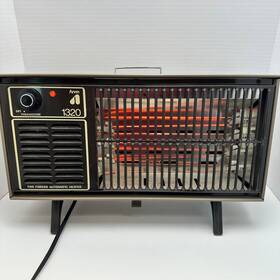 Arvin Meritor 16h2506 Retro Mid Century 1320 Electric Fan Forced Air Heater Metal Boxed