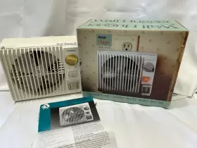 Wh-20 Arvinair 047906982009 Wall Hugger Ii Model Fan Space Heater 1200w 120v Rv Cordless Rare