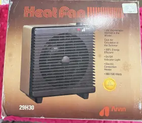 29h30 Arvinair Vintage Arvin Combination Heater Fan Model Tested And Works Great W Box