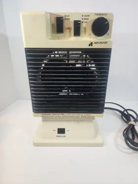 29h8507 Arvinair Adobeair Oscillating Heat Space Heater Tested Working