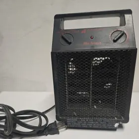 Mc2001 Arvinair Vintage Arvin Small Mini Portable Space Heater Big Heat Used Tested