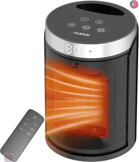 Ptc-150b Aubkn Space Heater Small Portable Electric Heaters For Indoor Use With