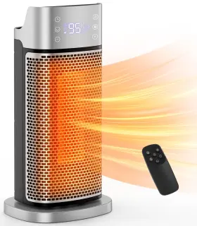 1500w Avcnuj 768917536189 Space Heaters For Indoor Use Ptc Portable Heater With Thermostat 70