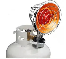 Fbdtp15 Avenger 200027 Infra-red Tank Top Propane Heater - Single Burner 15 000 Btu Model#