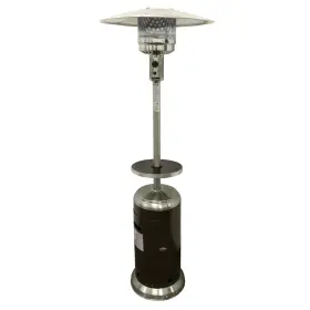 Hlds01-sshgt Az Patio Heaters Outdoor Two-toned Heater In Stainless Steel And Hammered