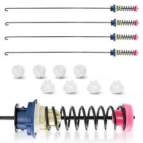Az4u Mvwb980bg0 4pcs 27 Inch Washer Suspension Rods Replaces W10440786 W10368626 W10368627 W10440