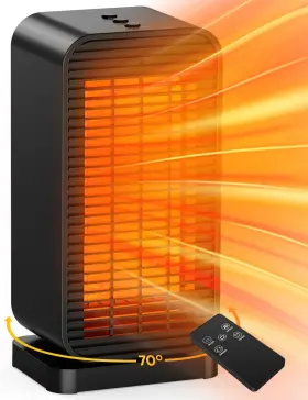 Sh02 Balko Space Heater Portable Electric Heaters For Indoor Use With Thermostat Fan M