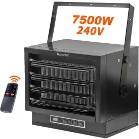 7500w Barphygo 772168709056 Electric Garage Heater 240v Ceiling Mount Shop Hardwired