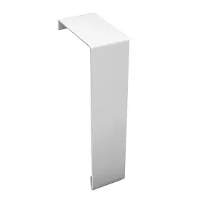Baseboarders 445003235289 Basic Series Steel Easy Slip-on Baseboard Heater Cover Coupler In White